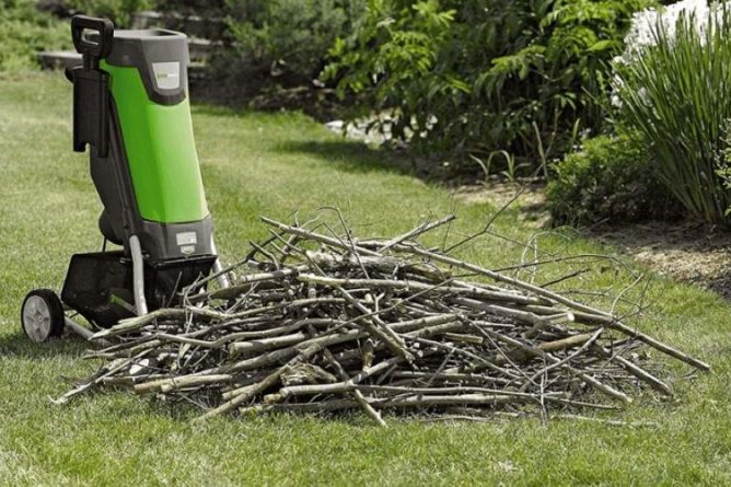 compact shredder for small branches