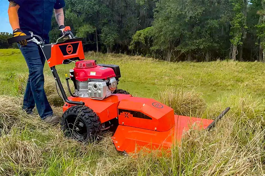 Get Your Lawn in Shape with a Brush Mower, brush mower, overgrown land, clearing brush, stump grinder, small trees, tree removal